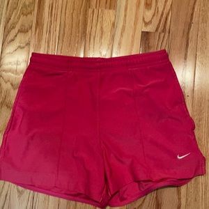 Girls Pink Nike Shorts
